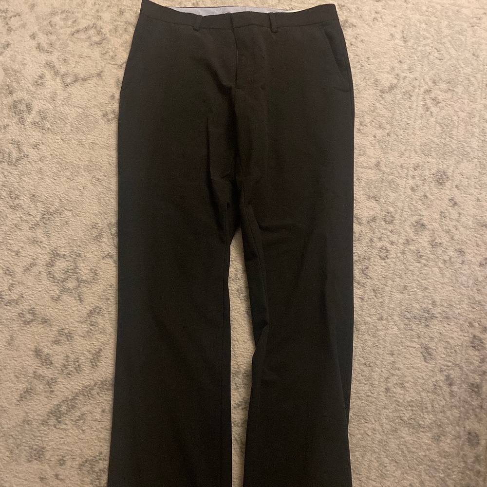 Men’s black dress pants